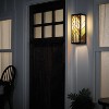 16.25" Stained Glass 1-Light Rectangular Mission Style Outdoor Light Wall Sconce - River of Goods: ETL Listed, Weather-Resistant - 4 of 4