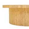 TOV Furniture Acadia Rattan Coffee Table in Natural - 4 of 4