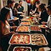 Aluminum Foil Half-Size Steam Table Pans – 9x13" Deep Disposable Catering Trays for Baking, Roasting, Serving & Meal Prep - 3 of 4