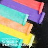Joyfy 72 Pcs Washable Sidewalk Chalk Set, 18 Vibrant Colors, Including Tie-Dye, Glitter & Neon Colors – School Supplies & Ideal Gift for Kids Age 3+ - 2 of 4