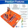 5 Star Super Deals Heavy Duty Silicone Tool Tray Organizer Anti Slip Grip Flexible Heat Resistant Easy Clean Surface Holds Sockets Screws Bolts Bits - 2 of 4