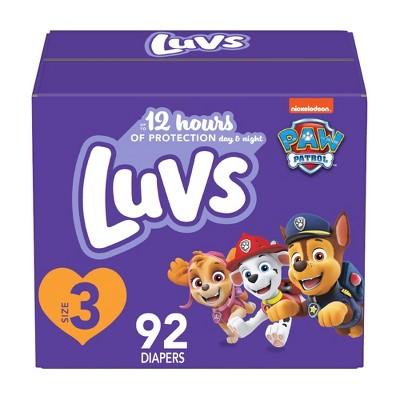 Image of Luvs Diapers Size 3 92 Count