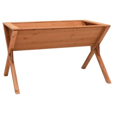 vidaXL Planter Brown Solid Firwood with Water-Based Paint Large Planters
