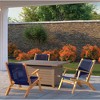 Chic Crate Acacia Wood Outdoor Patio Sofa - 3 of 4