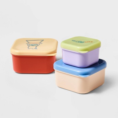 4pc Plastic Condiment/snack Container Set - Figmint™ : Target