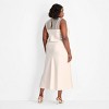 Women's Sleeveless Mixed Media Ankle Slip Dress - Future Collective - 2 of 3