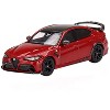 Alfa Romeo Giulia GTAm Rosso GTA Red with Carbon Top 1/64 Diecast Model Car by BBR - image 2 of 3