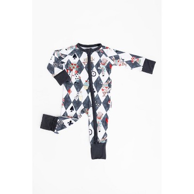 Convertible Romper with Zipper | Alice in Wonderland | Charlie Lou Baby