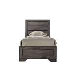 Grayson Youth Panel Bed Gray Oak - Picket House Furnishings