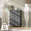 ALEXOUN Drawers Dresser with for Bedroom,with Fabric Drawers and Metal Frame,Storage Tower Organizer for Closet, Kids Room, Living Room - 3 of 4