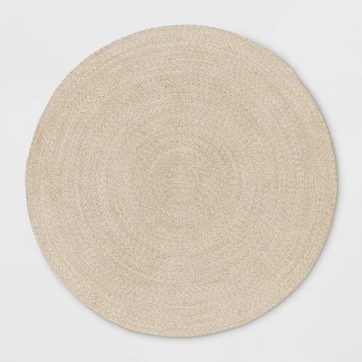 6' Round Braided Outdoor Rug Ivory - Threshold™ : Target