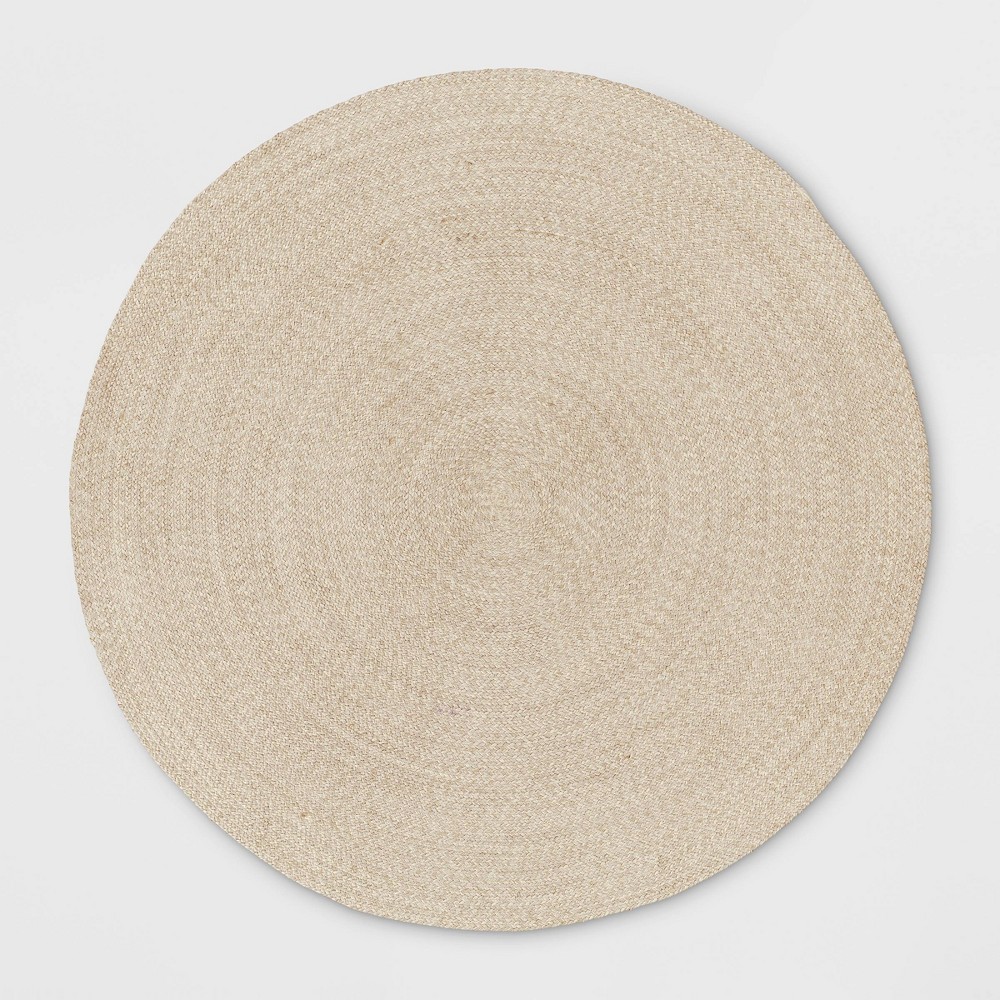 6' Round Braided Outdoor Rug Ivory - Threshold™