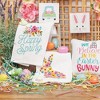 C&F Home Bunny Rabbit Floral Flower Design Easter Spring Theme Embroidered Waffle Weave Kitchen Dishtowel - 4 of 4