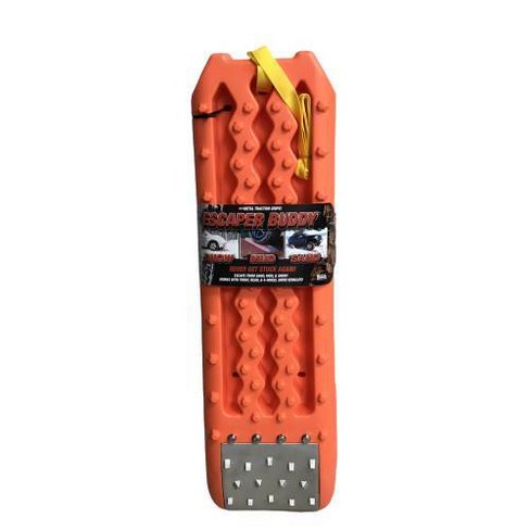 Escaper Buddy Maxsa 20322 Tire Traction Mats with Metal Grips Orange