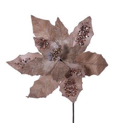 Vickerman 17" Poinsettia Stem