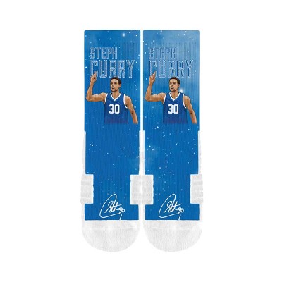 NBA Golden State Warriors Steph Curry Galaxy Socks