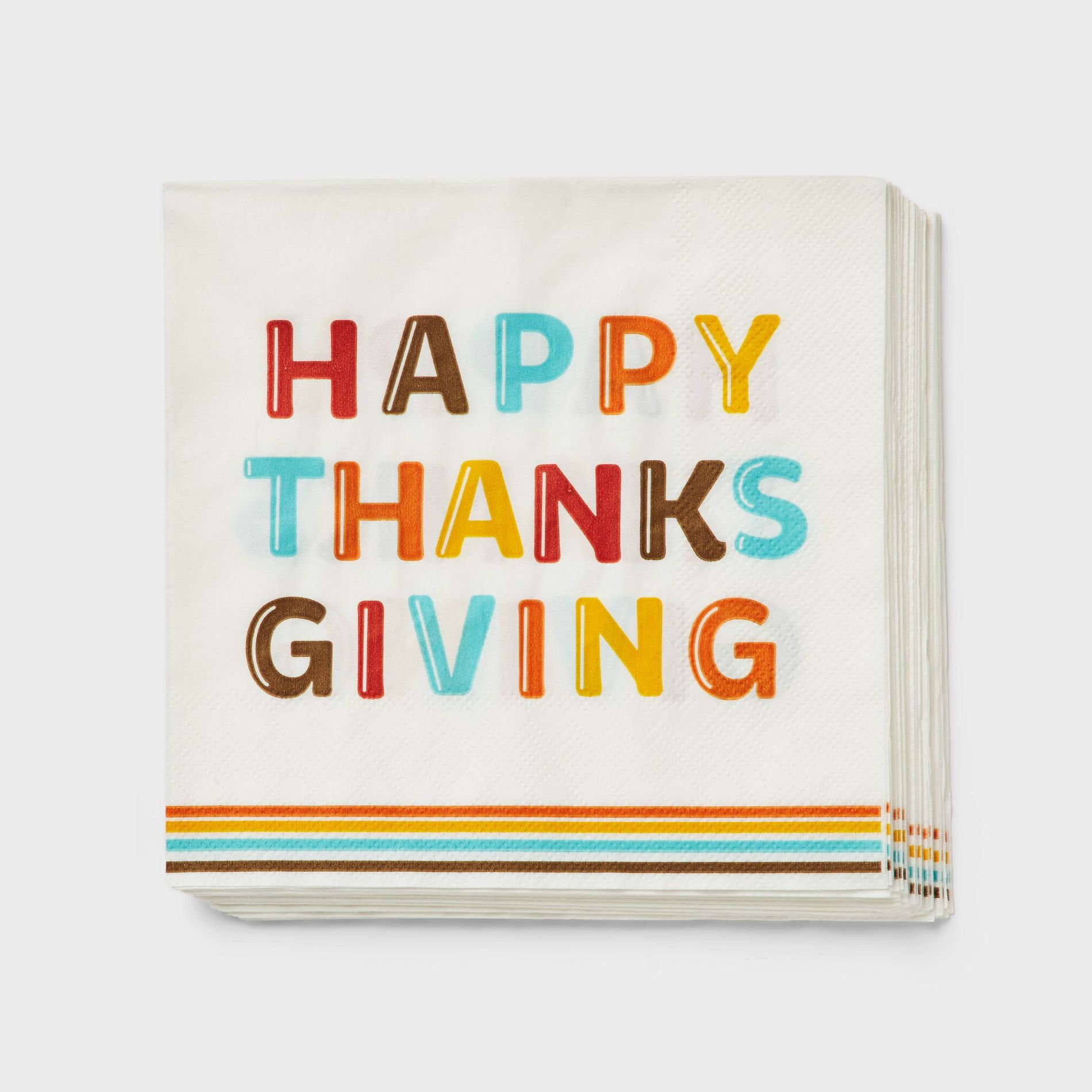 20ct Happy Thanksgiving Lunch Napkins - Spritz™