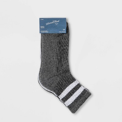 Women's Striped Cushioned Ankle Socks 3pk ' Universal Thread' 4-10 - image 2