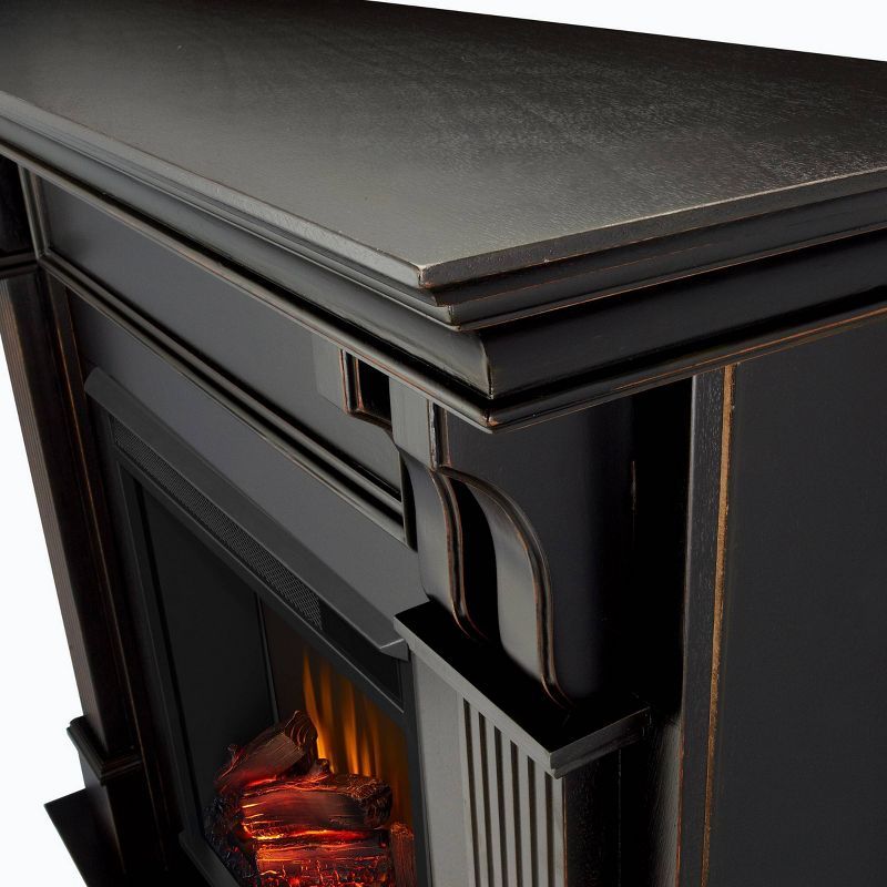 Real Flame Ashley Electric Fireplace Blackwash, 5 of 11