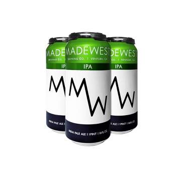 MadeWest IPA Beer - 4pk/16 fl oz Cans