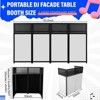 DJ Booth Stand, Portable Foldable DJ Table for Events - 2 of 4