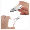 Unique Bargains Gradual Slanted Nail Clippers Set Toenail Clippers 1 Set - 2 of 4