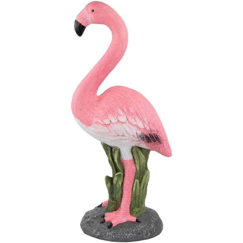 Northlight 25" Standing Pink Flamingo Outdoor Garden Statue, 4 of 7