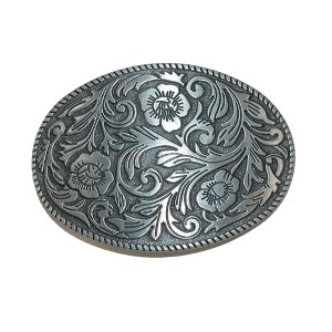CTM Floral Print Belt Buckle - 1 of 4