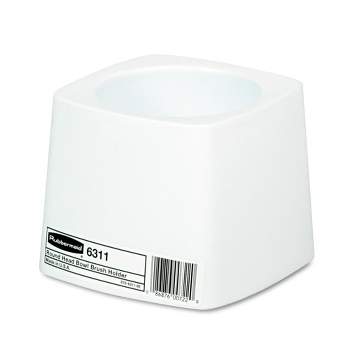 Rubbermaid Commercial FG631100WHT Commercial-Grade Toilet Bowl Brush Holder - White