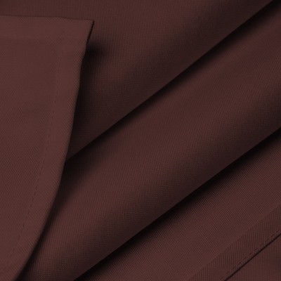 Chocolate Brown 90 x 156 Inch Rectangular Polyester Tablecloth