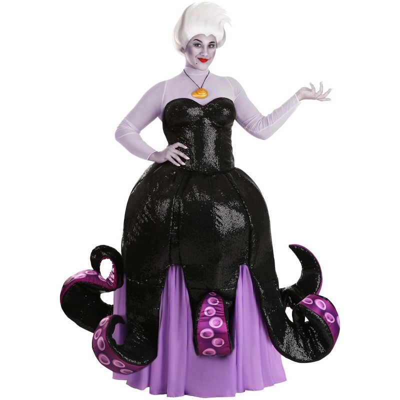 HalloweenCostumes.com Women's Plus Size Premium Ursula Costume., 1 of 11