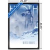 Trends International Star Wars: Hoth - Visit Hoth by Russell Walks 23 Framed Wall Poster Prints - 3 of 4