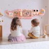 ROBOTIME Push and Pull Toys, Wall-Mounted Activity Board with Gears and Maze, Educational Toys for Toddlers 1-3 Years, 46.6"*3.5"*11.5" - 3 of 4