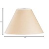 Cal Lighting Kraft Paper Shade - 3 of 3