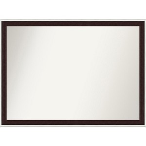 Amanti Art Maya Non-Beveled Framed Bathroom Vanity Wall Mirror - 1 of 4