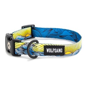 Wolfgang Multicolored Dawn Patrol Polyester Dog Adjustable Collar Large - 1 of 3