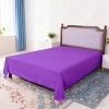Brushed Microfiber Flat Sheet Only, Super Soft Hotel Quality Top Sheet - NTBAY - 4 of 4