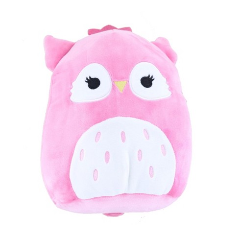 Pink owl cheap stuffed animal