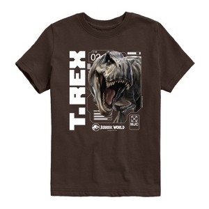 Boys' - Jurassic World: Rebirth - Trex Short Sleeve Graphic T-Shirt - 1 of 3