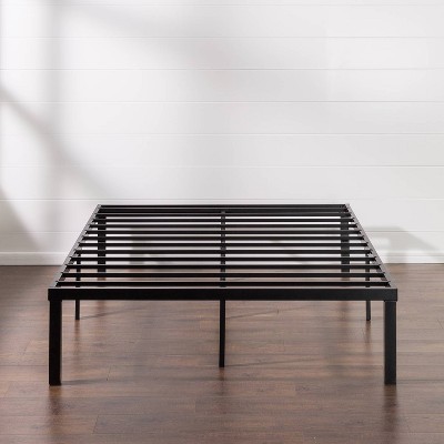 target black metal bed frame
