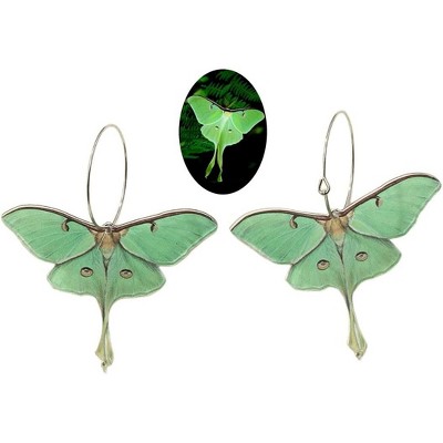 Moth Butterfly Earrings.Punk Insect Drop Earrings Color Acrylic Moth Wing Earrings Statement Black Earrings Party Jewelry for Women