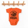 SmileyWorld This Is How We Bowl Turkey - Baby Short Sleeve Graphic Bodysuit - 2 of 4