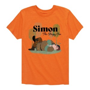 Boys' - Disney - Simon The Sleepy One Short Sleeve Graphic T-Shirt - 1 of 4
