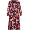 Women's Plus Size Jayden Print Dress - black | CITY CHIC - 4 of 4