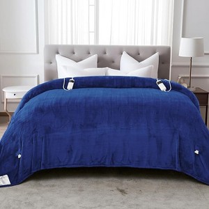 BAFODE Electric Heated Blanket, Electric Blanket Queen Size 84" x 92", Thick Soft Flannel Heating Blanket with 5-Position Timer &10 Heating Levels - 1 of 1