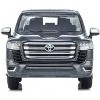 Toyota Land Cruiser ZX RHD (Right Hand Drive) Gray Metallic with Mini Book No.14 1/64 Diecast Model Car by Kyosho - 4 of 4
