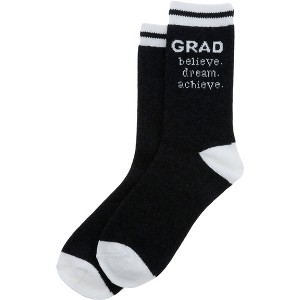 Pavilion Gift Company - Grad - Adult Crew Sock - Socks - 1 of 4