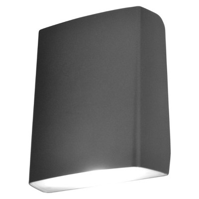 Bronze LED Outdoor Wall Sconce with Metal Finish
