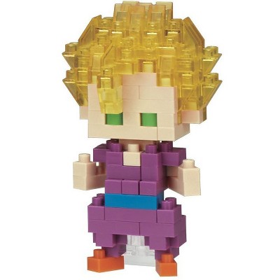 Kawada Nanoblock Dragon Ball Series Son Gohan Super Saiyan Micro-Building Set