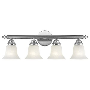 Livex Lighting Neptune 4 - Light Vanity in  Polished Chrome - 1 of 1